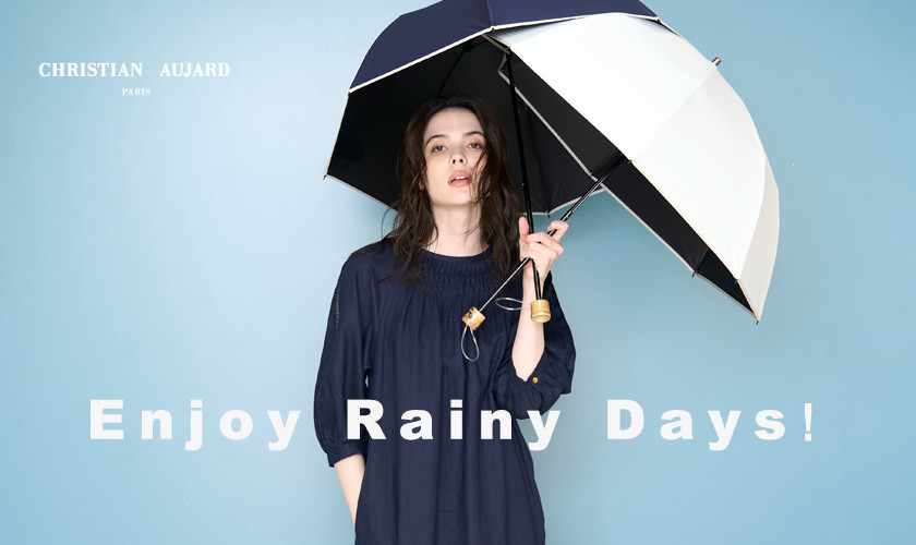 雨の日もお洒落に楽しく「梅雨時期のおすすめアイテム」