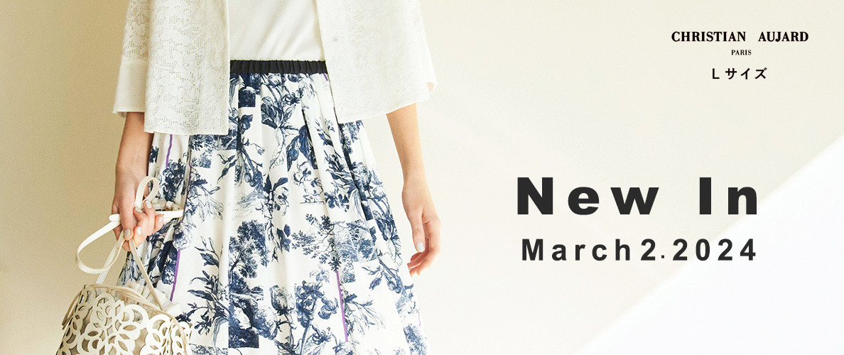 【NEW ARRIVAL】3月の新作第2弾ご紹介 / オリジナルプリントをはじめ春めくNEWアイテムが入荷