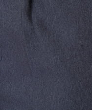F1LFV12160 MK MICHEL KLEIN(小さいサイズ)(メゾン ドゥ サンク) 【小さいサイズ】デニムライクストレートワイドパンツ/洗える ネイビー