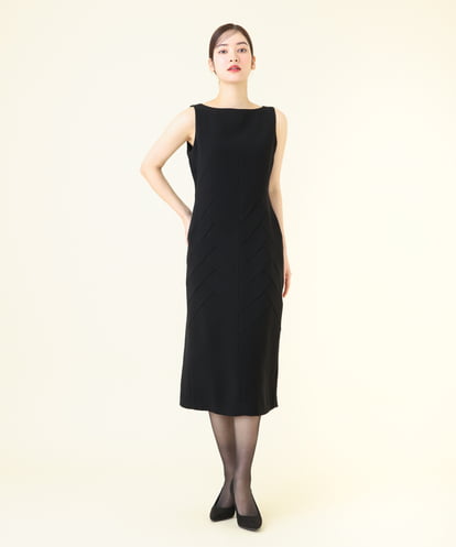 GBEEV15690 Sybilla トレンサデザインノースリーブドレス