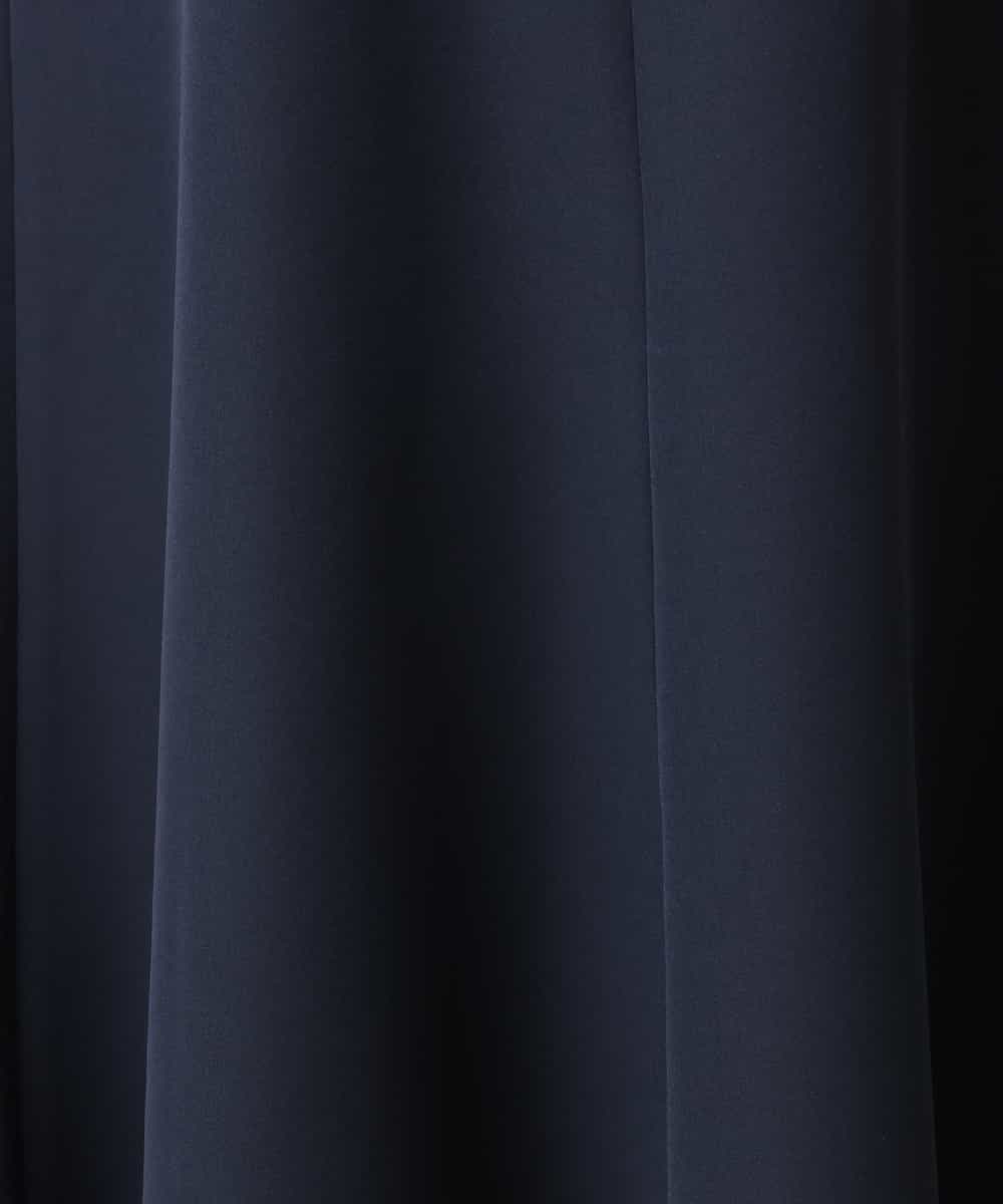 KBHCV01069 a.v.v(アー・ヴェ・ヴェ) 【洗える/イージーケア】ダブルクロスマーメイドスカート ブラック