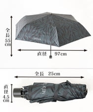 MOYGX01100 MICHEL KLEIN HOMME(ミッシェルクラン オム) 晴雨兼用折り畳み傘 ブラック(94)