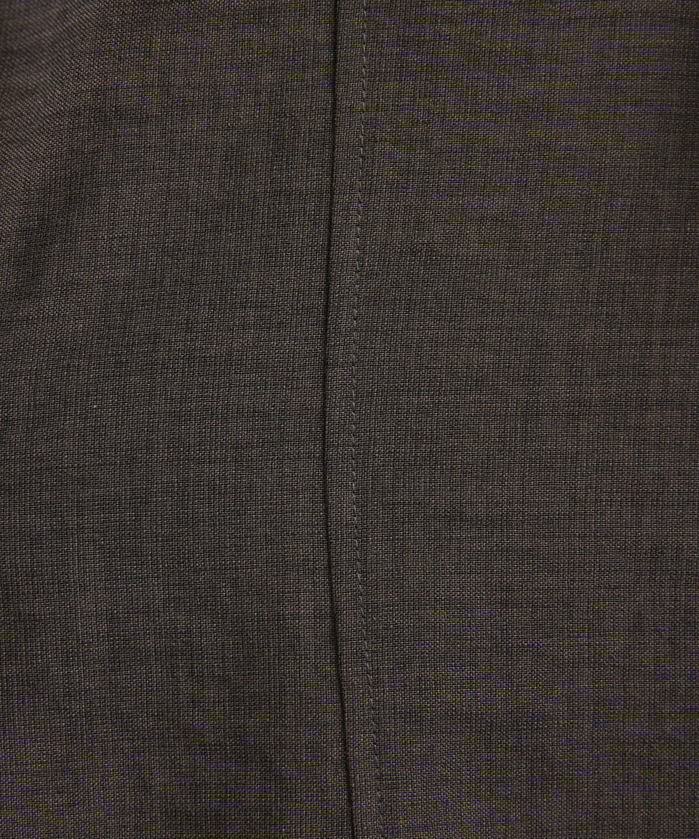 NHDGW40270 GIANNI LO GIUDICE(小さいサイズ)(メゾン ドゥ サンク) [セットアップ対応]ステッチ刺繍ジャケット ダークブラウン
