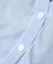PHTGV24230 GEORGES RECH(小さいサイズ)(メゾン ドゥ サンク) シアーバックシャーリング羽織 アイボリー