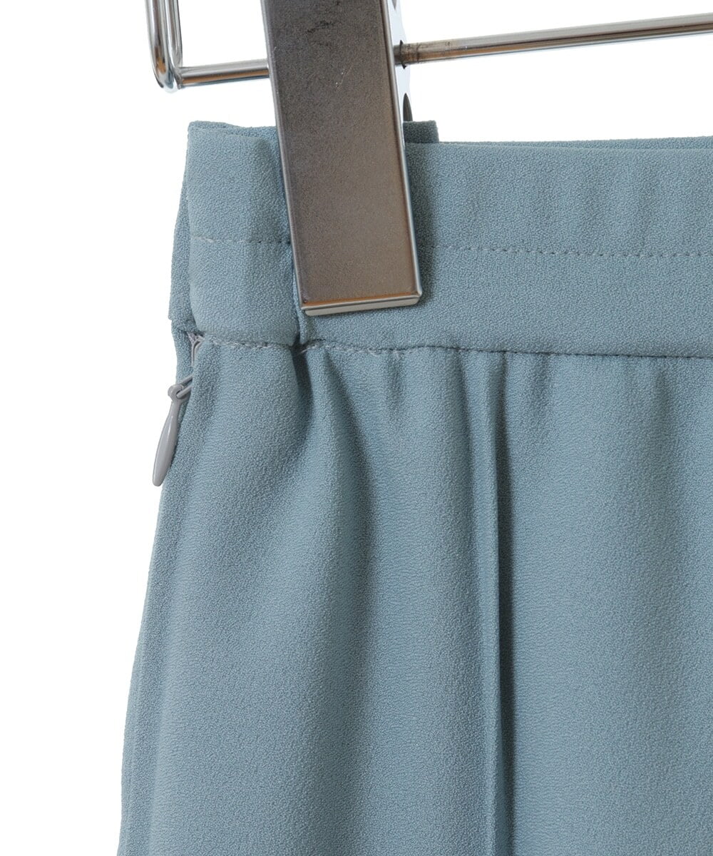 R6HEV37270 HIROKO BIS(小さいサイズ)(メゾン ドゥ サンク) 【小さいサイズ/セットアップ対応】アムンゼンデザインプリーツスカート ブルーグリーン