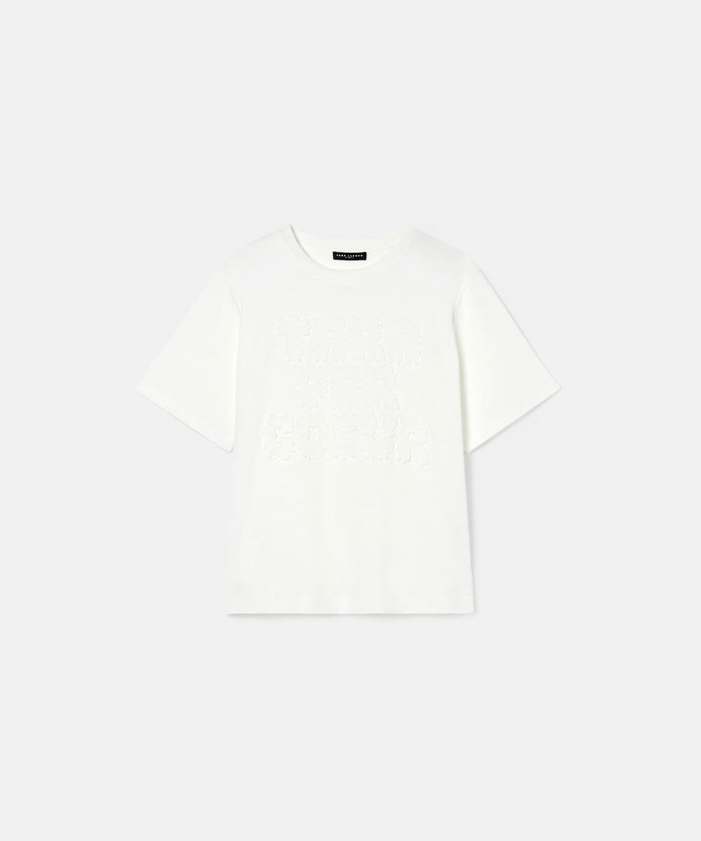 VZKGX02210 TARA JARMON(タラ ジャーモン) TARA PAR COEUR Tシャツ ホワイト