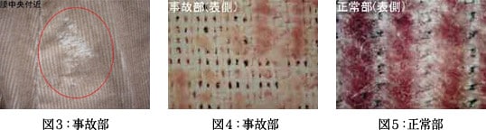 図3~5:パイル抜け