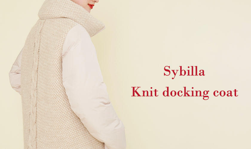 Sybilla Knit docking coat