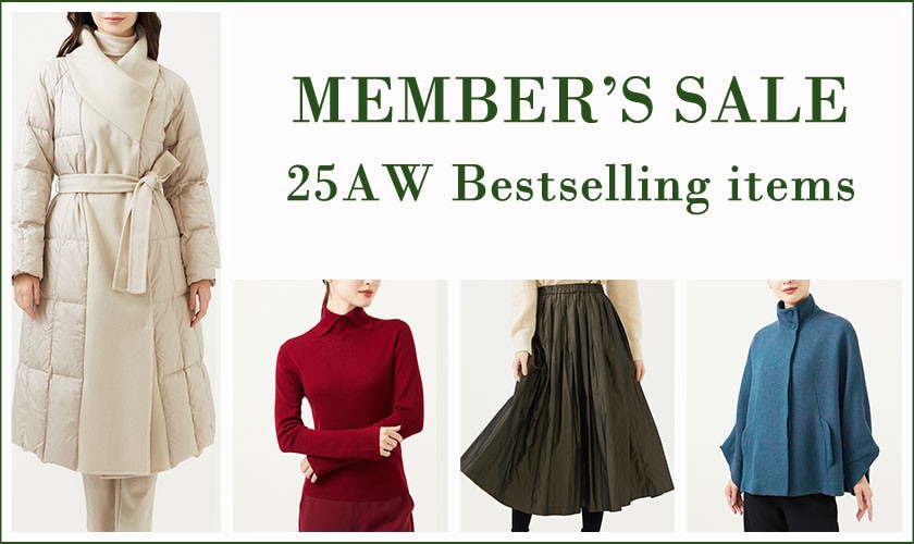 MEMBER'S SALE 25AW - Bestselling items -