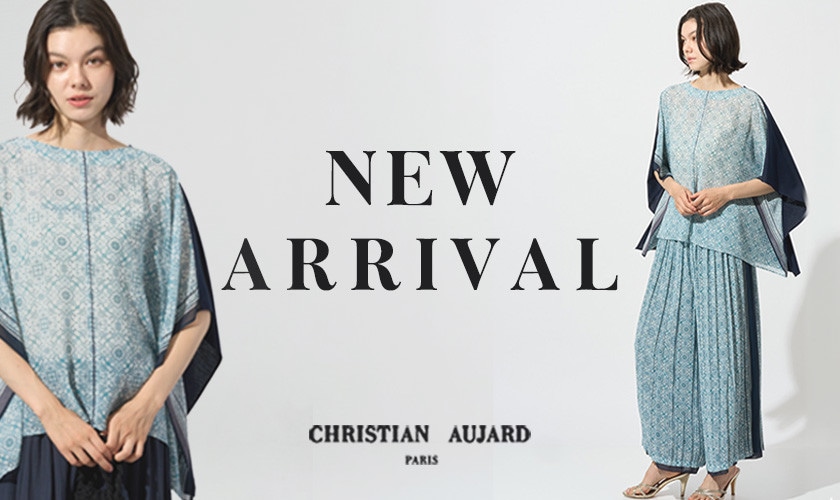 【NEW ARRIVAL】涼やかでラグジュアリーな新作アイテムが入荷