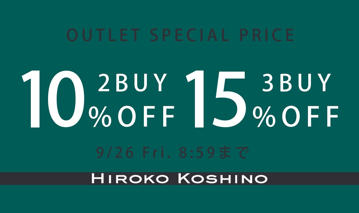 ［2点10%OFF,3点以上15%OFF］OUTLET SPECIAL PRICE