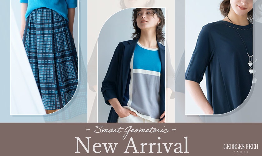 【NEW IN】4月の新作第2弾/着映えカラー＆楽ちんジャージーアイテムをご用意