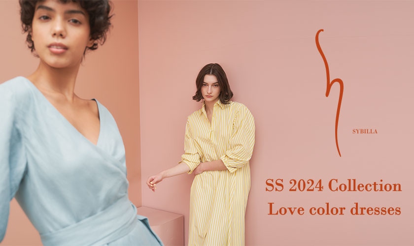 【S SYBILLA】SS 2024 - Love color dresses -