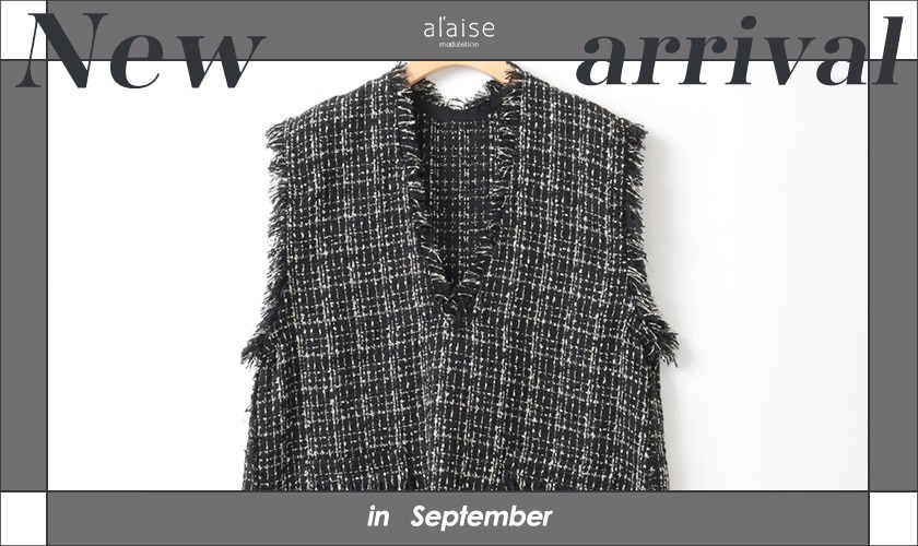 New arrival - 今月の新作アイテムをご紹介 -