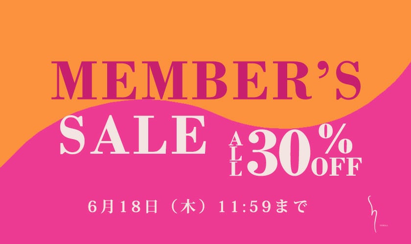 ALL 30%OFF Member's sale
