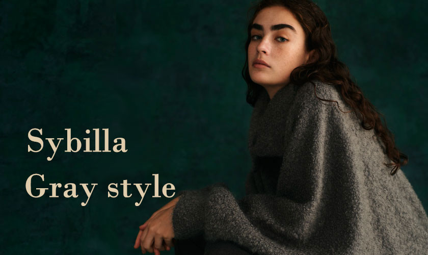 Sybilla AW21 EMOTIONAL WEAR  - gray style -