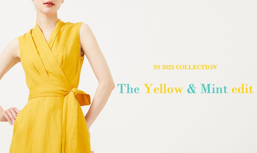 【S SYBILLA】SS25 - The Yellow & Mint edit -
