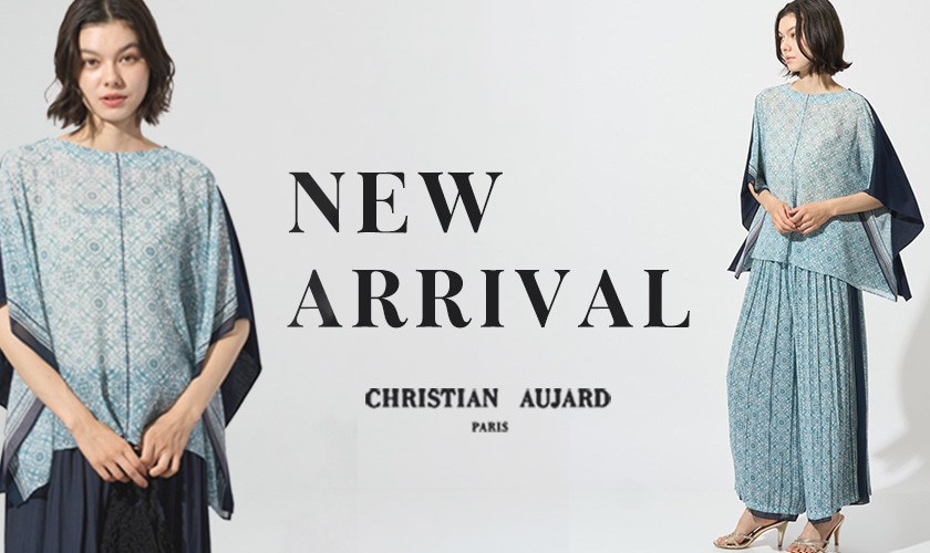【NEW ARRIVAL】涼やかでラグジュアリーな新作アイテムが入荷