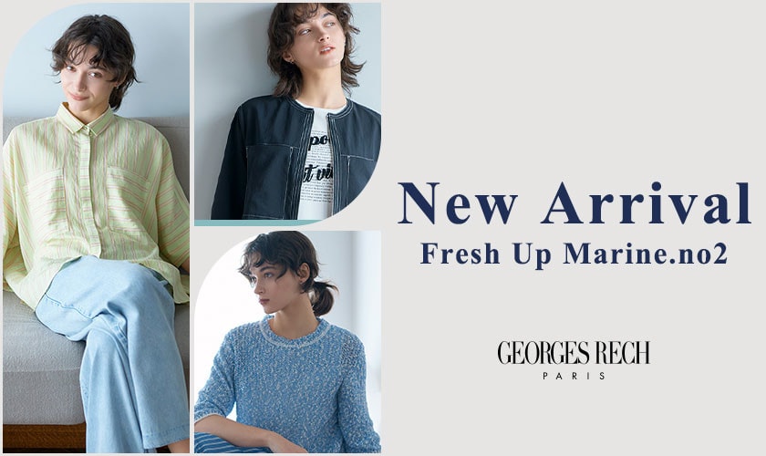 【NEW IN】4月の新作第1弾 / 初夏を連想させる爽やかなライナップ