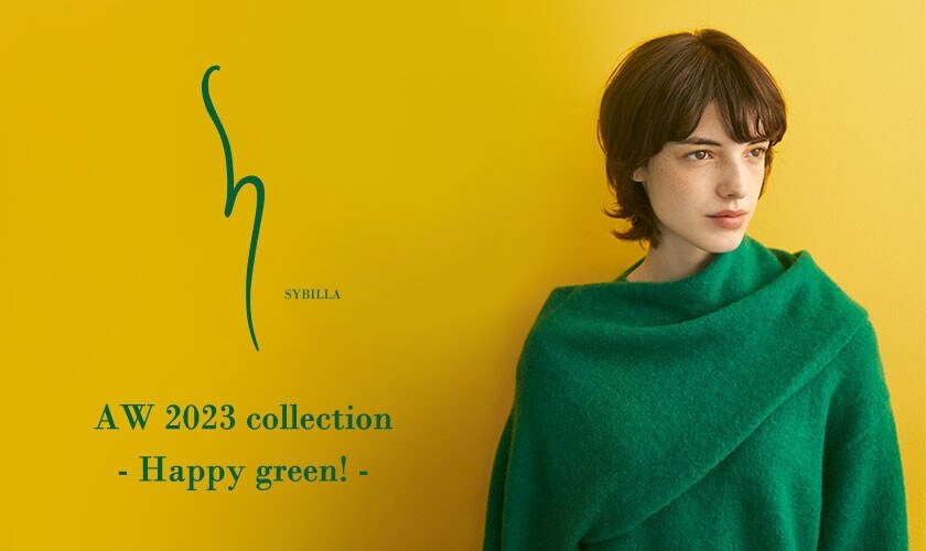 【S SYBILLA】AW 2023 - Happy green -