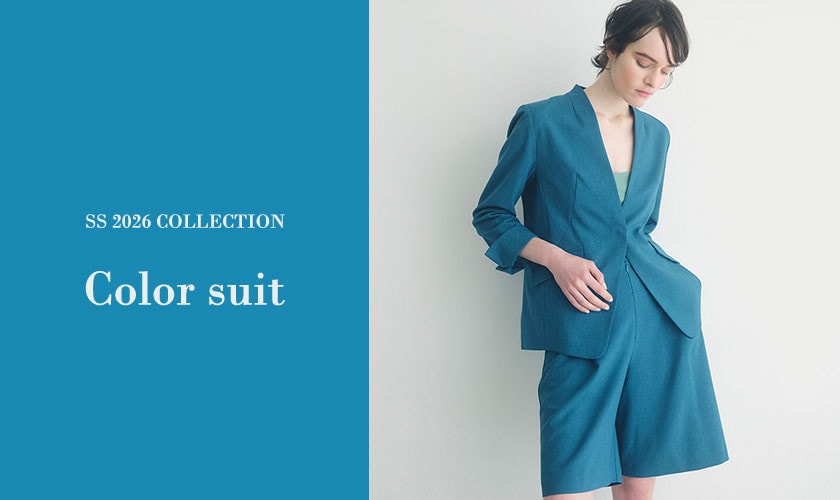 【S SYBILLA】SS26 - Color suit - 