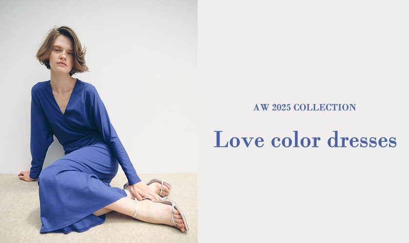 【S SYBILLA】AW25 - Love color dresses - 