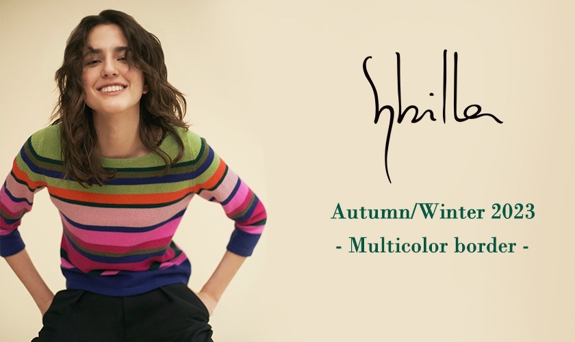 Sybilla Autumn/Winter 2023 - Multicolor border -