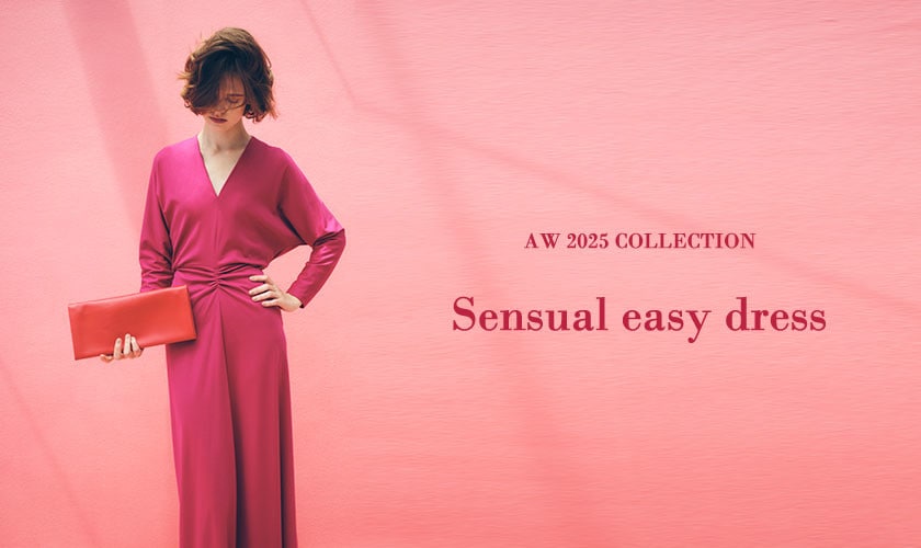 【S SYBILLA】AW25 - Sensual easy dress -