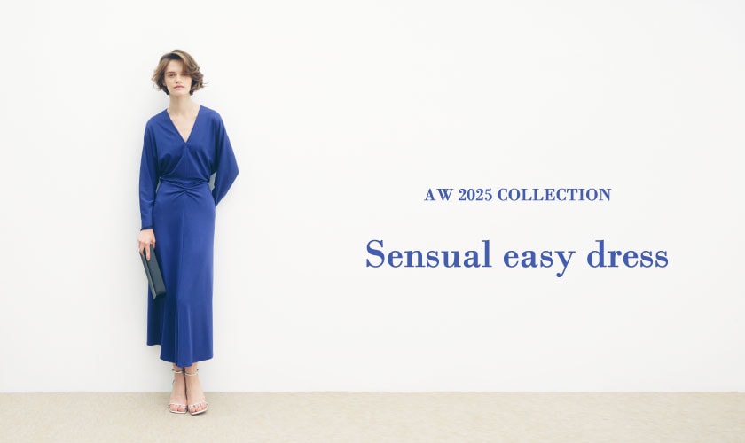 【S SYBILLA】AW25 - Sensual easy dress -