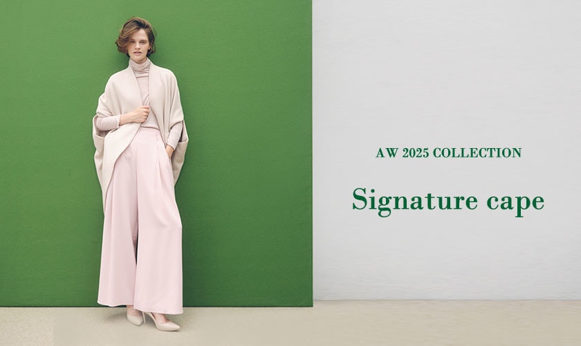 【S SYBILLA】AW25 - Signature cape - 
