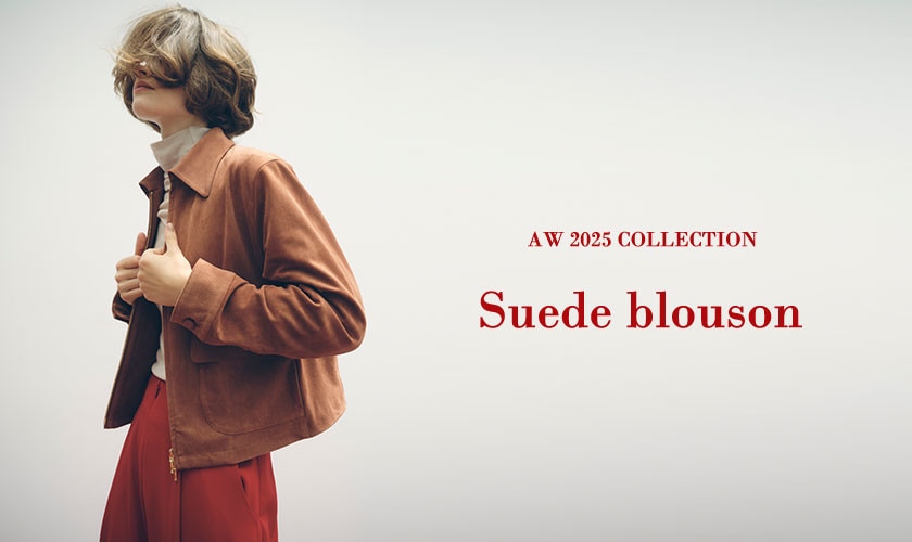 【S SYBILLA】AW25 - Suede blouson -