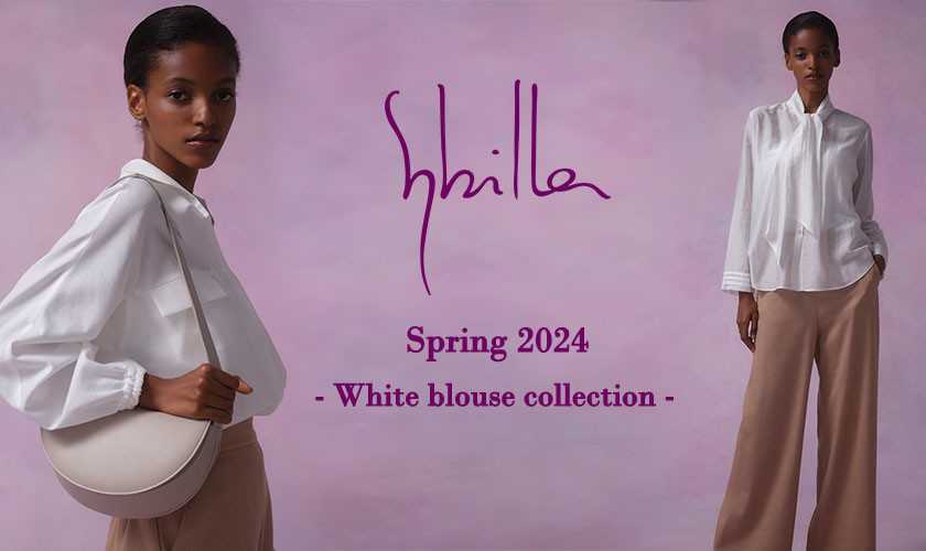 Sybilla Spring 2024 - White blouse collection -