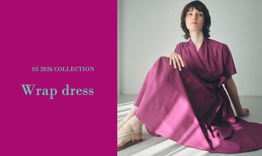 【S SYBILLA】SS26 - Wrap dress - 
