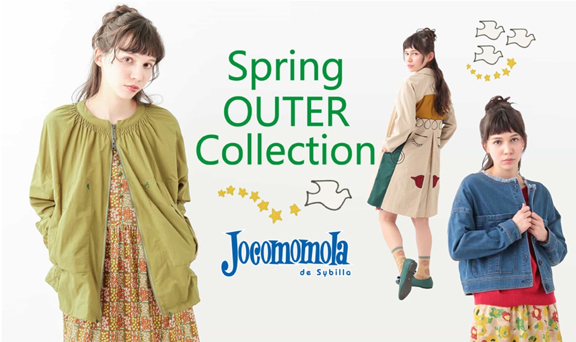 【Jocomomola】Spring Outer Collection☆ 