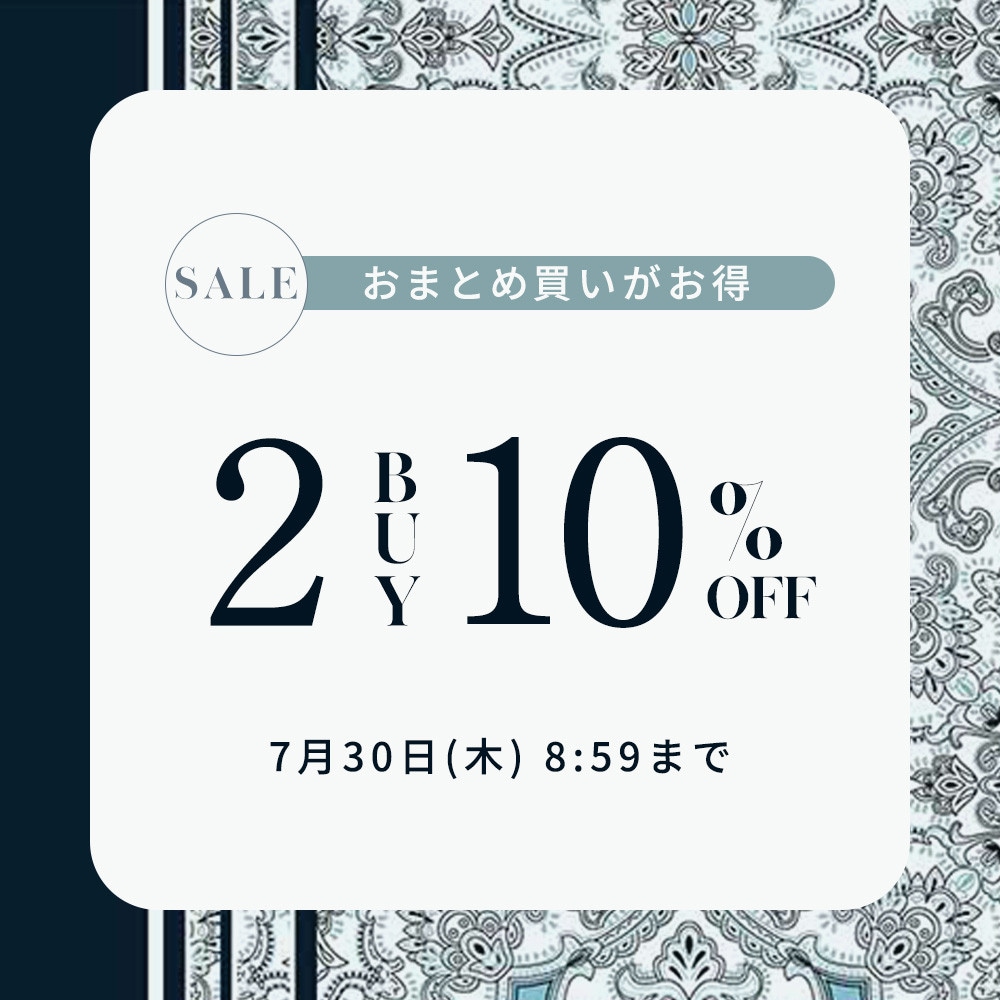  まとめ買いがお得 2点10%OFF