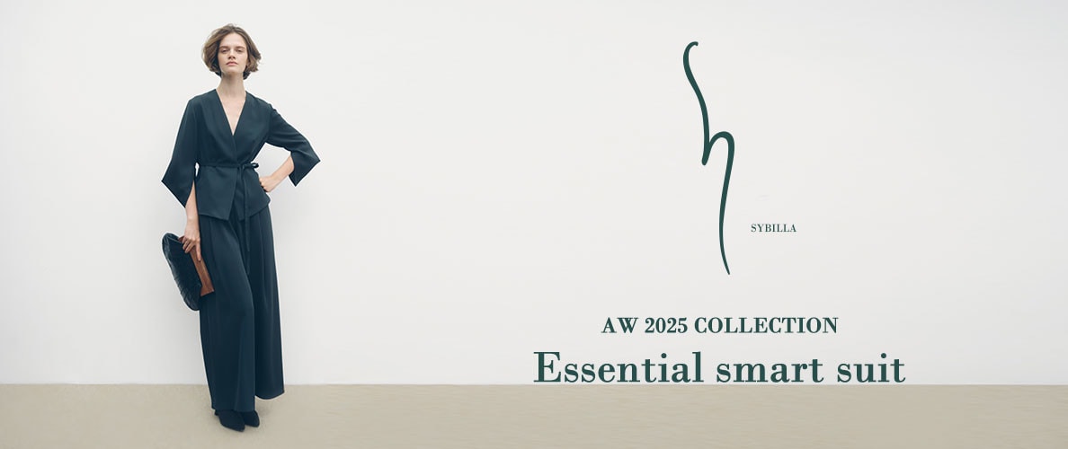 【S SYBILLA】AW25 - Essential smart suit -
