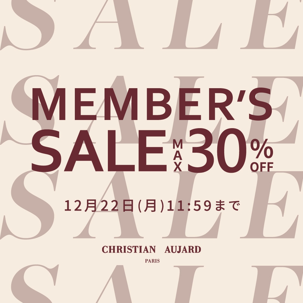 最大30%OFF MEMBER'S SALE 第2弾