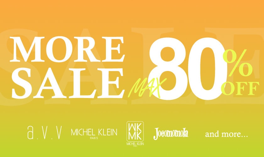 最大80%OFF MORE SALE