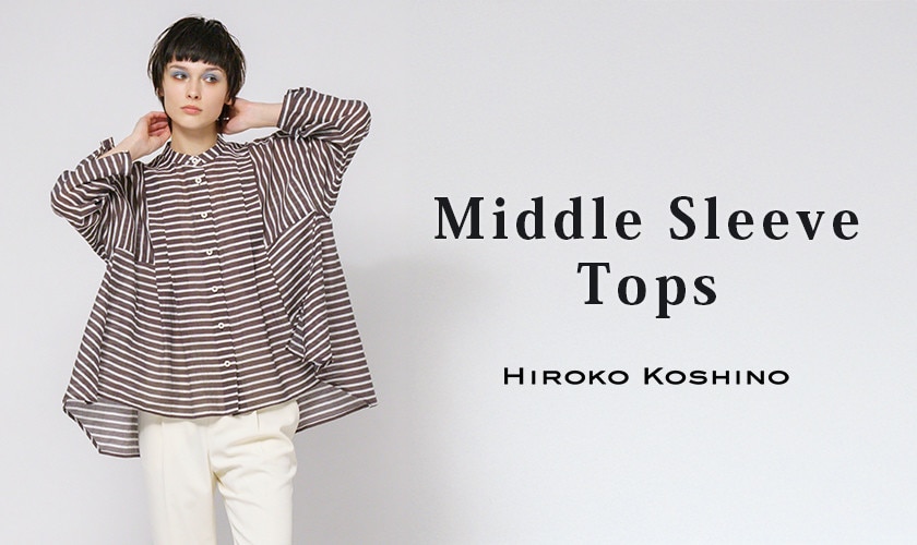 Middle Sleeve Tops