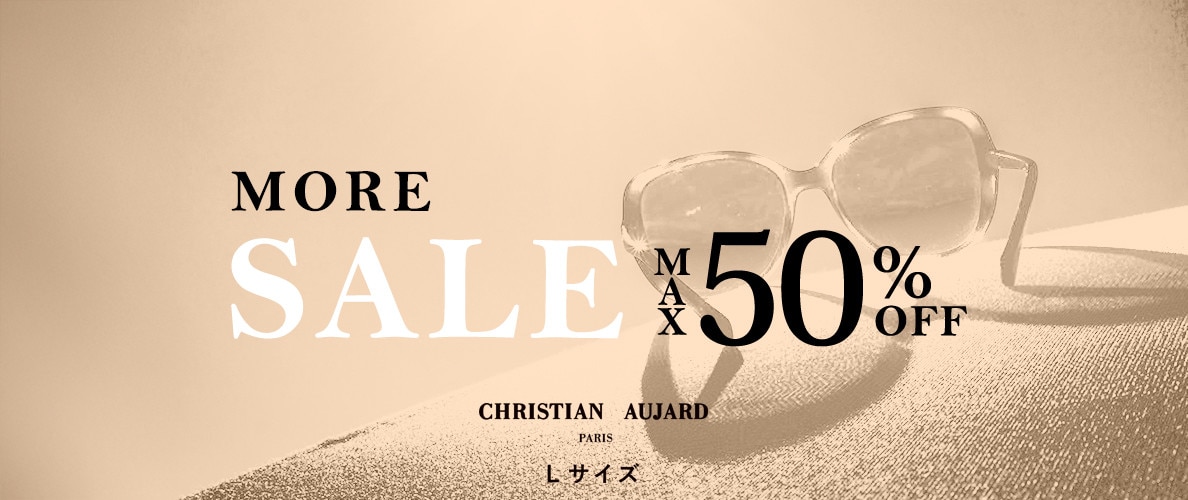 【50%OFFアイテム多数！】MORE SALE