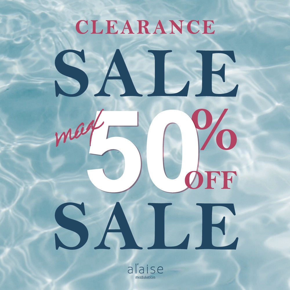 最大50%OFF CLEARANCE SALE