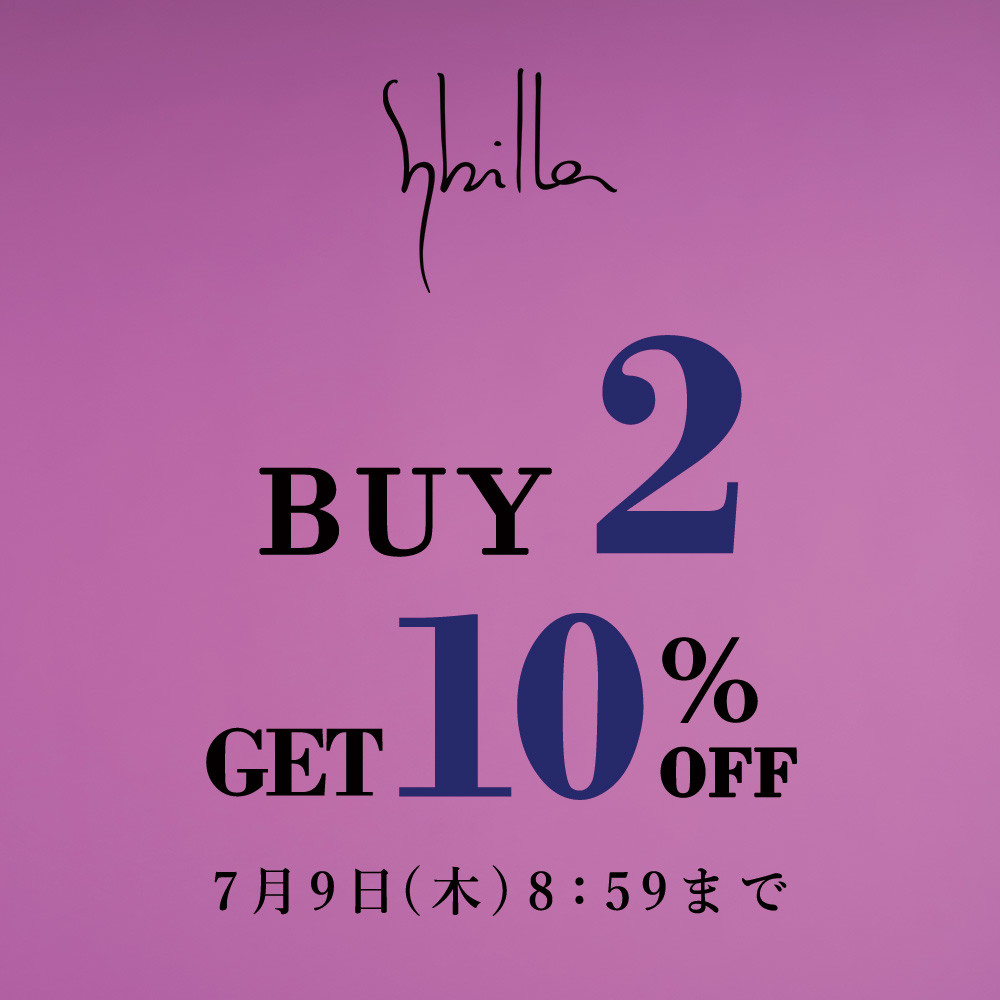【Sybilla限定】2点以上10%OFF