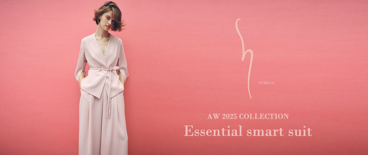【S SYBILLA】AW25 - Essential smart suit -