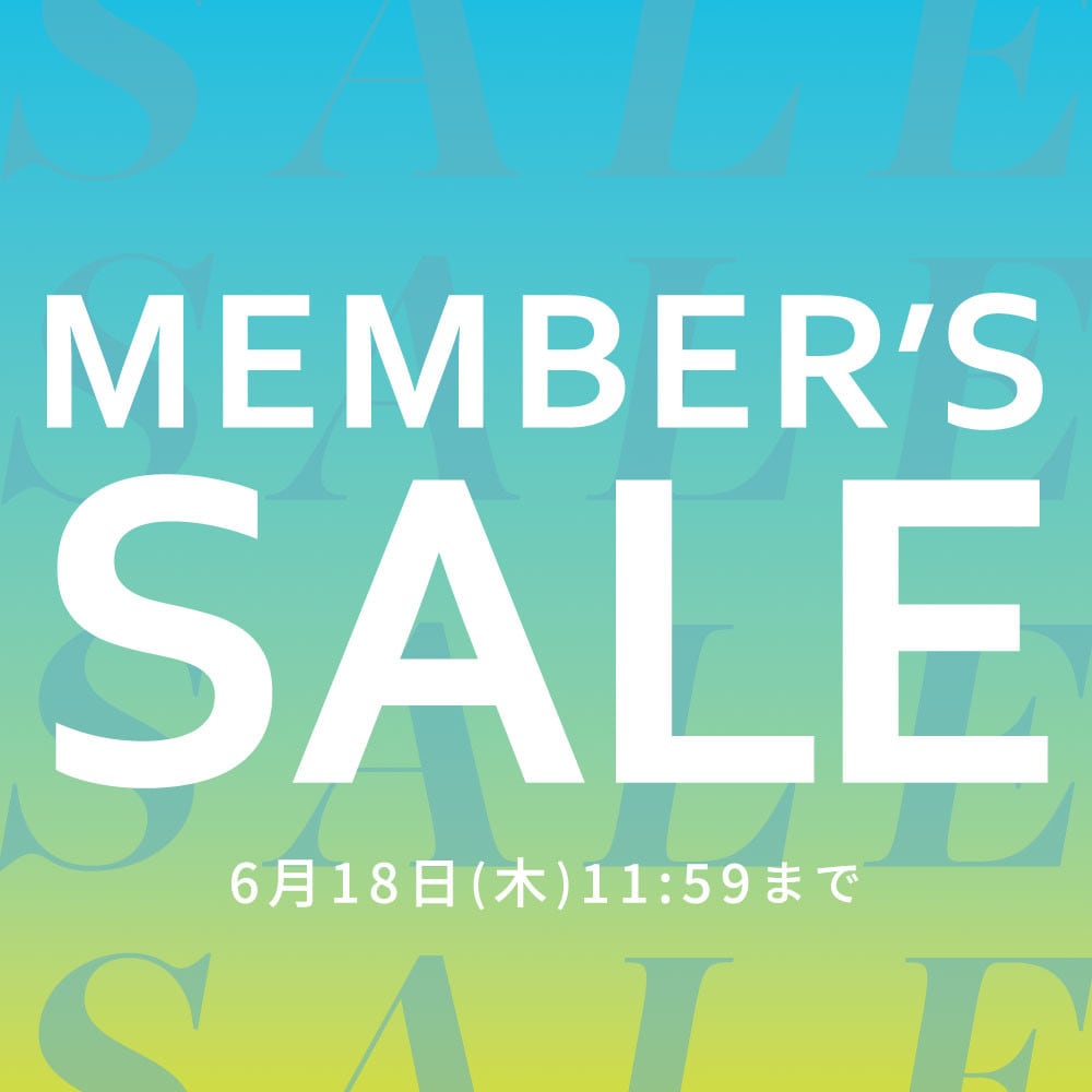 最大50%OFF MEMBER'S SALE