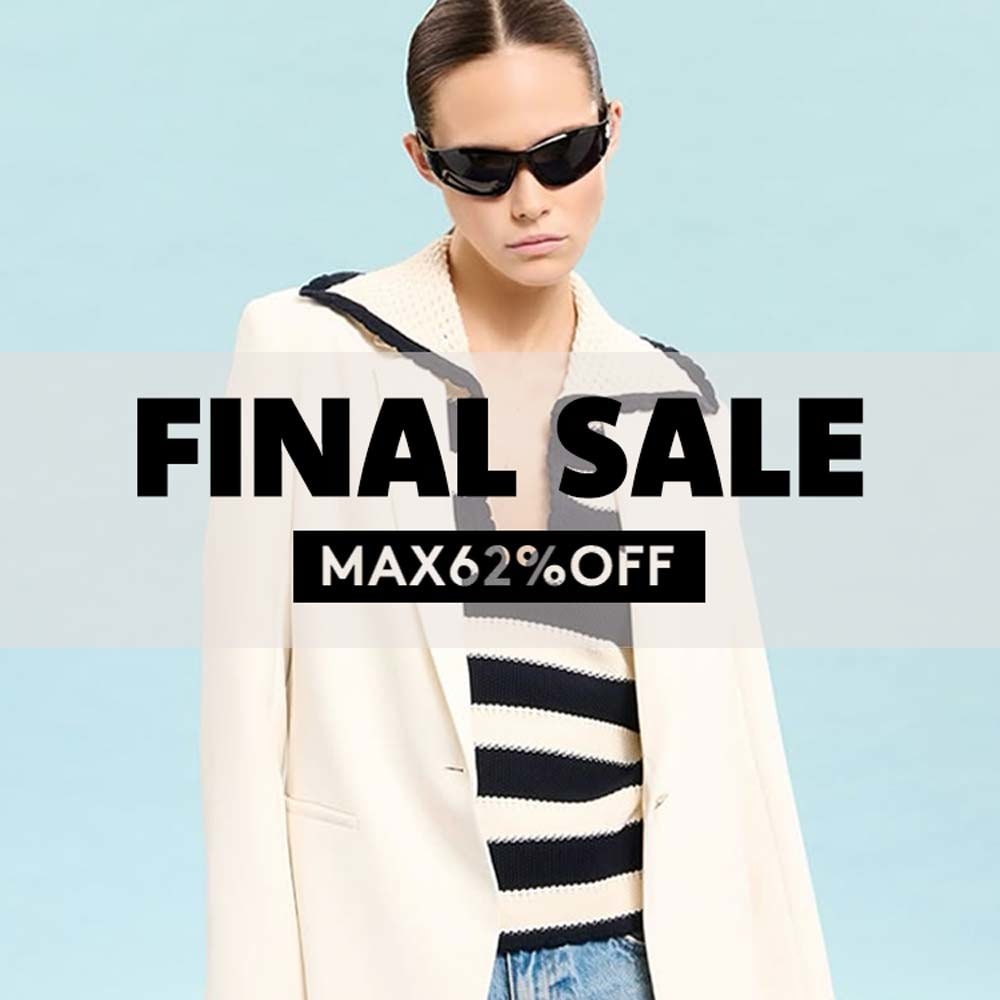 MAX62%OFF FINAL SALE