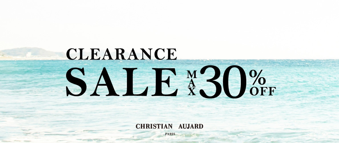 【今季の人気アイテム多数】CLEARANCE SALE