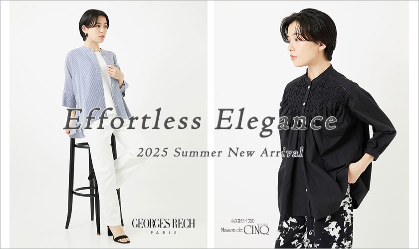 【GEORGES RECH】Effortless Elegance
