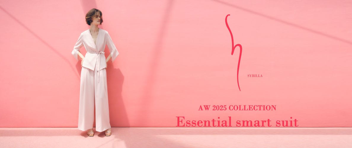 【S SYBILLA】AW25 - Essential smart suit -