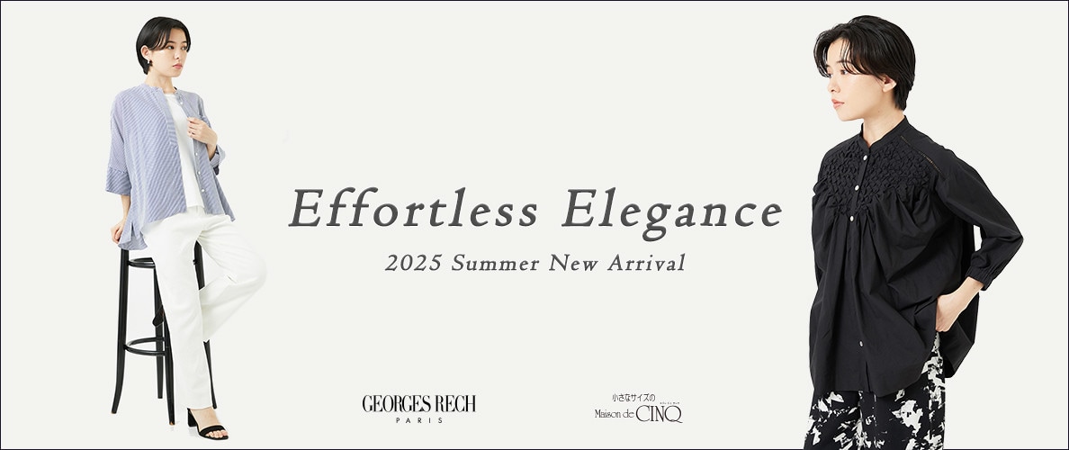 【GEORGES RECH】Effortless Elegance