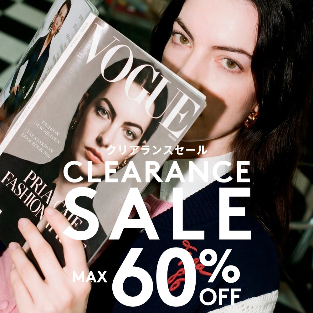 MAX60%OFF　CLEARANCE SALE